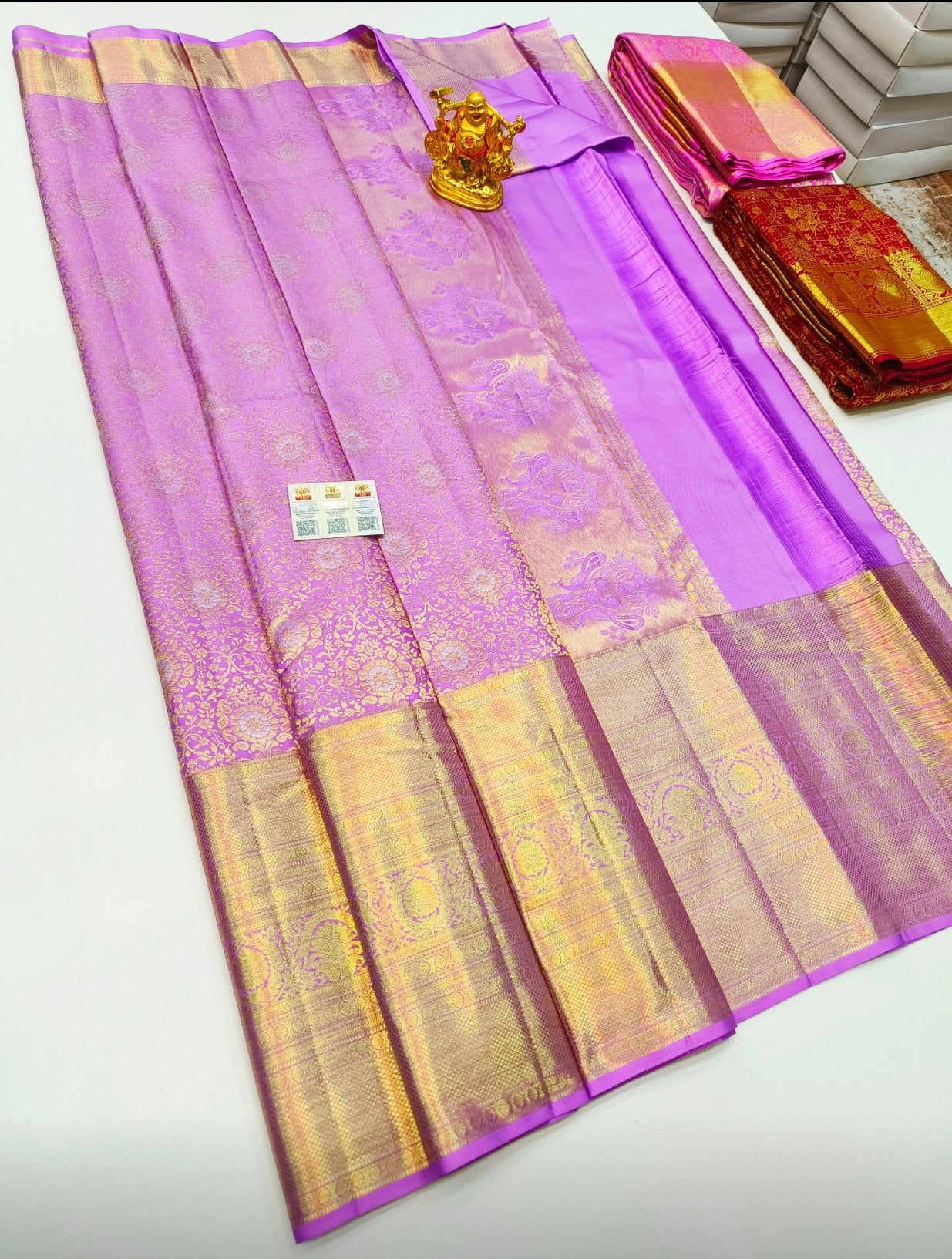 Pure Silk Kanjeevarm/Kanchipattu Sarees ask seller for availability before placing the order