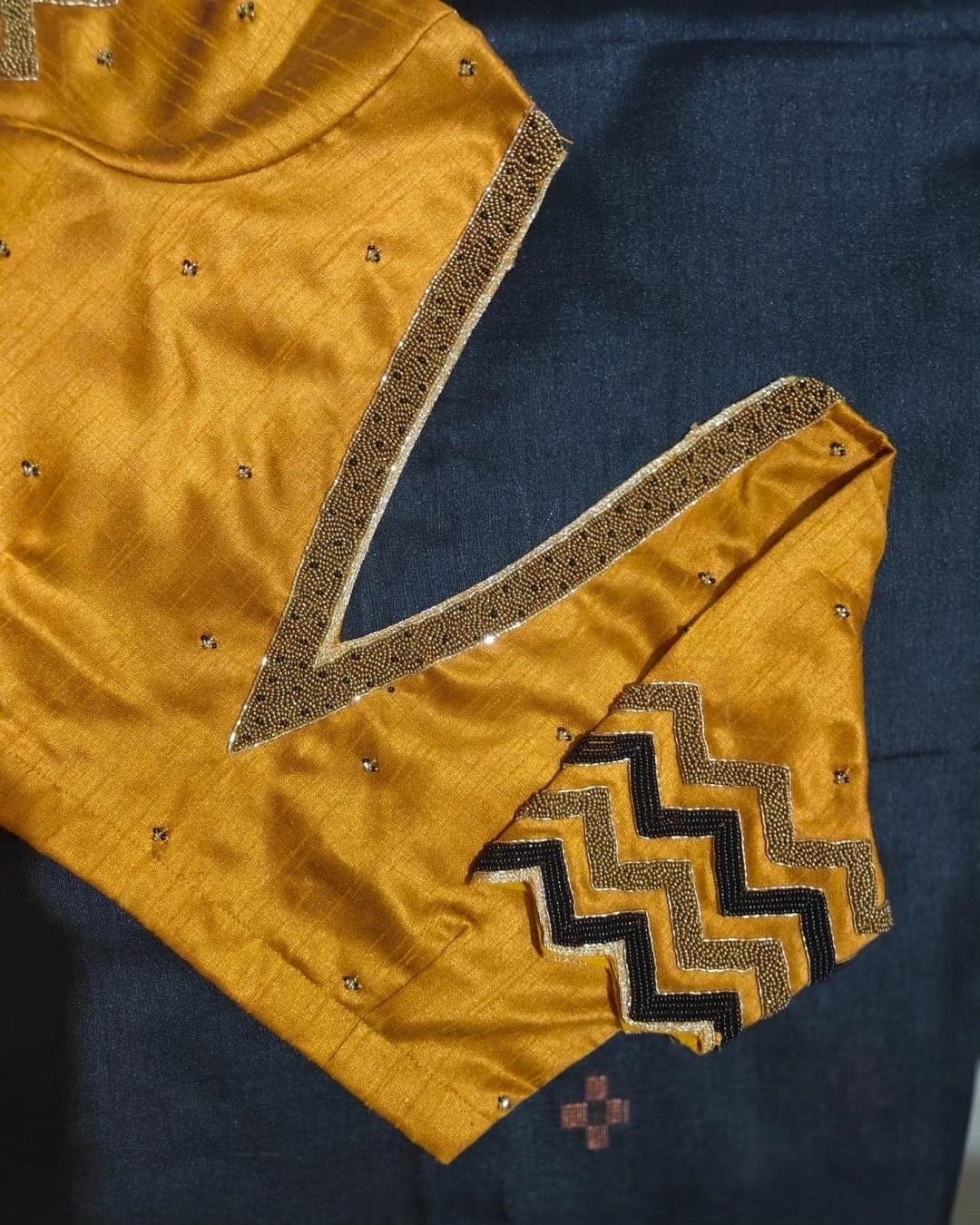 Buy 2 get 1 free Handmade Maggam work/ Aari work blouses Work kardana n zardosi work Blouse ready to wear fit to 32 to 46