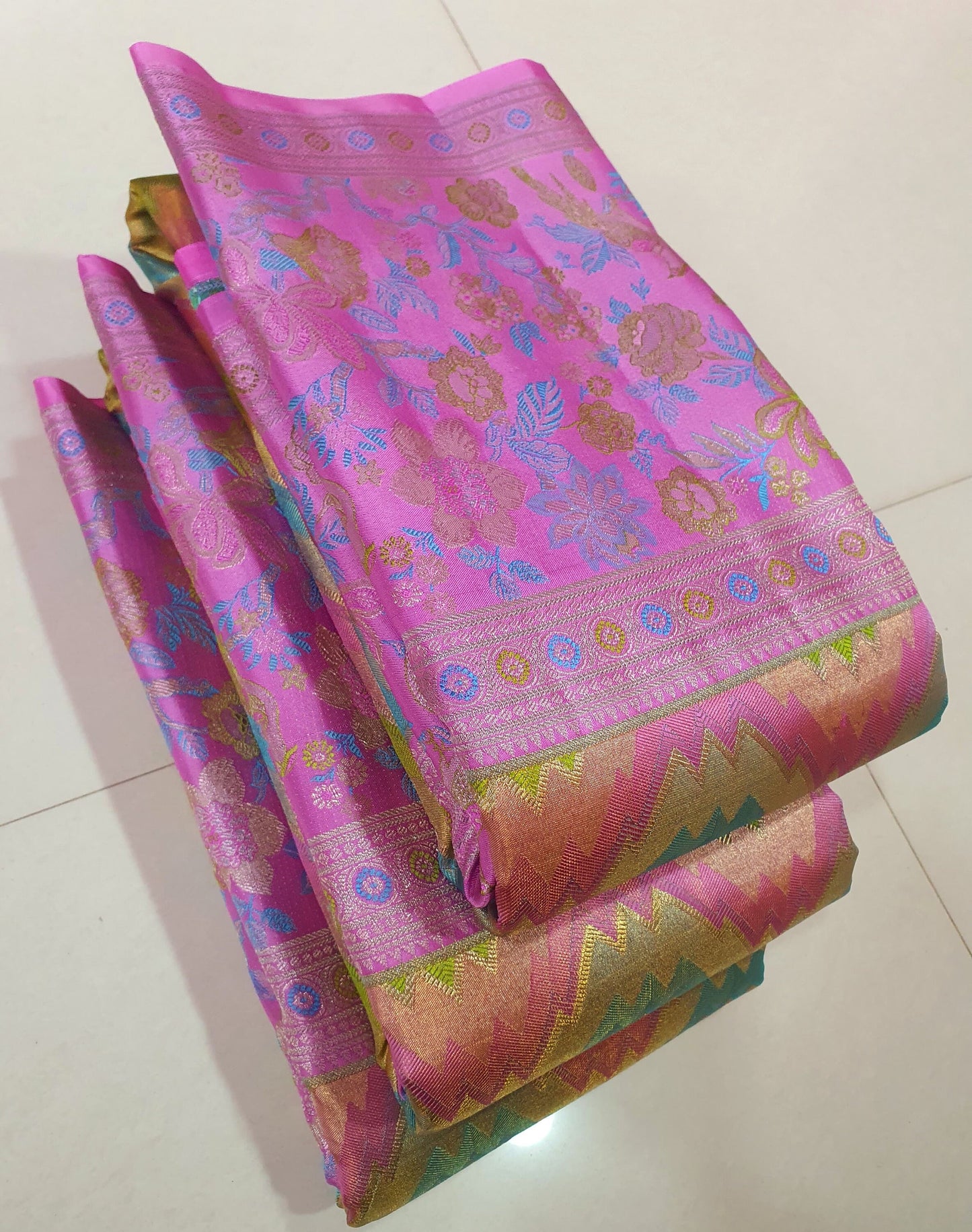 wonderful weaves colors combo's Today celebrity special kanchipuram pure silk sarees full 4d exclusive waves designer premium quality