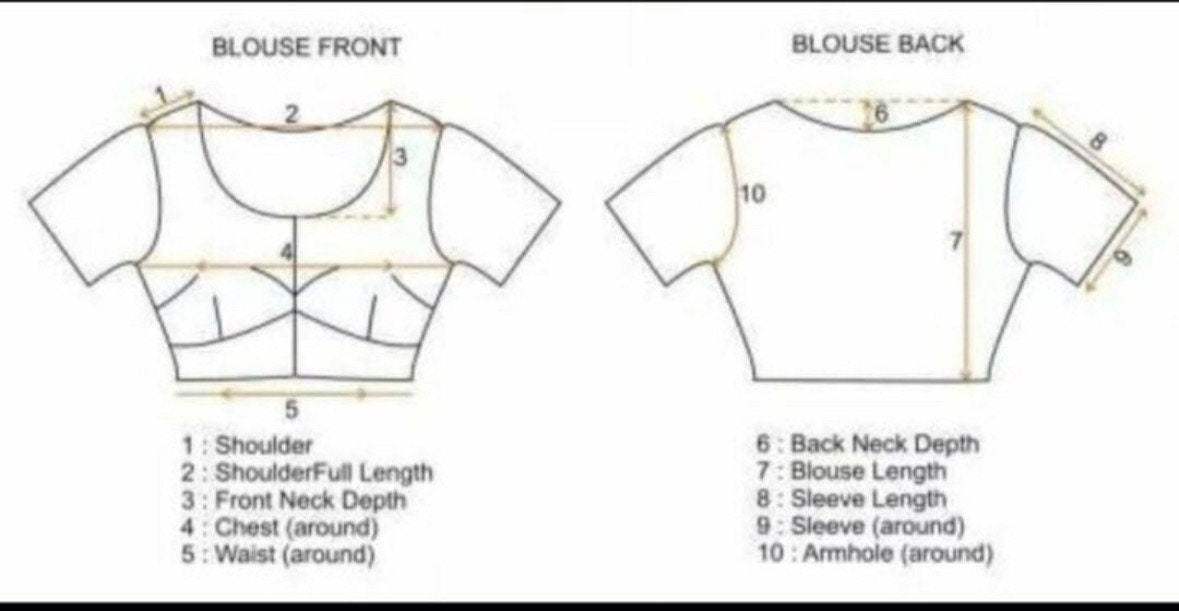 Made to fit for you Gold Work kardana n zardosi net hands work Blouse ready to wear fits to 32-46