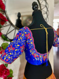 Ready to wear  Designer blouse all over embroidery fits to 34 to 44