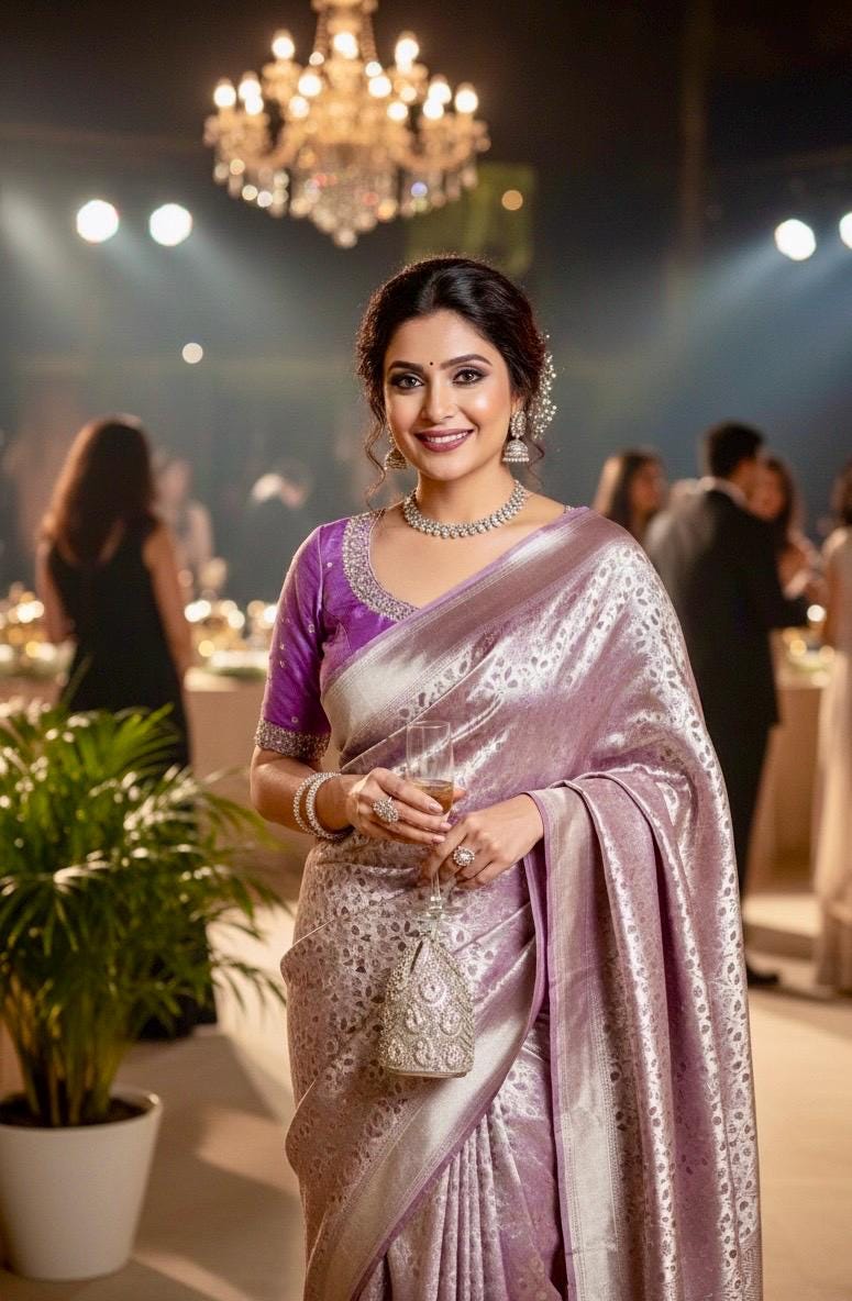 Kanchipuram tissu silk saree in rare colors with beautifully done hand  made embroidered blouse with ready to wear work blouse fits 32 to 46