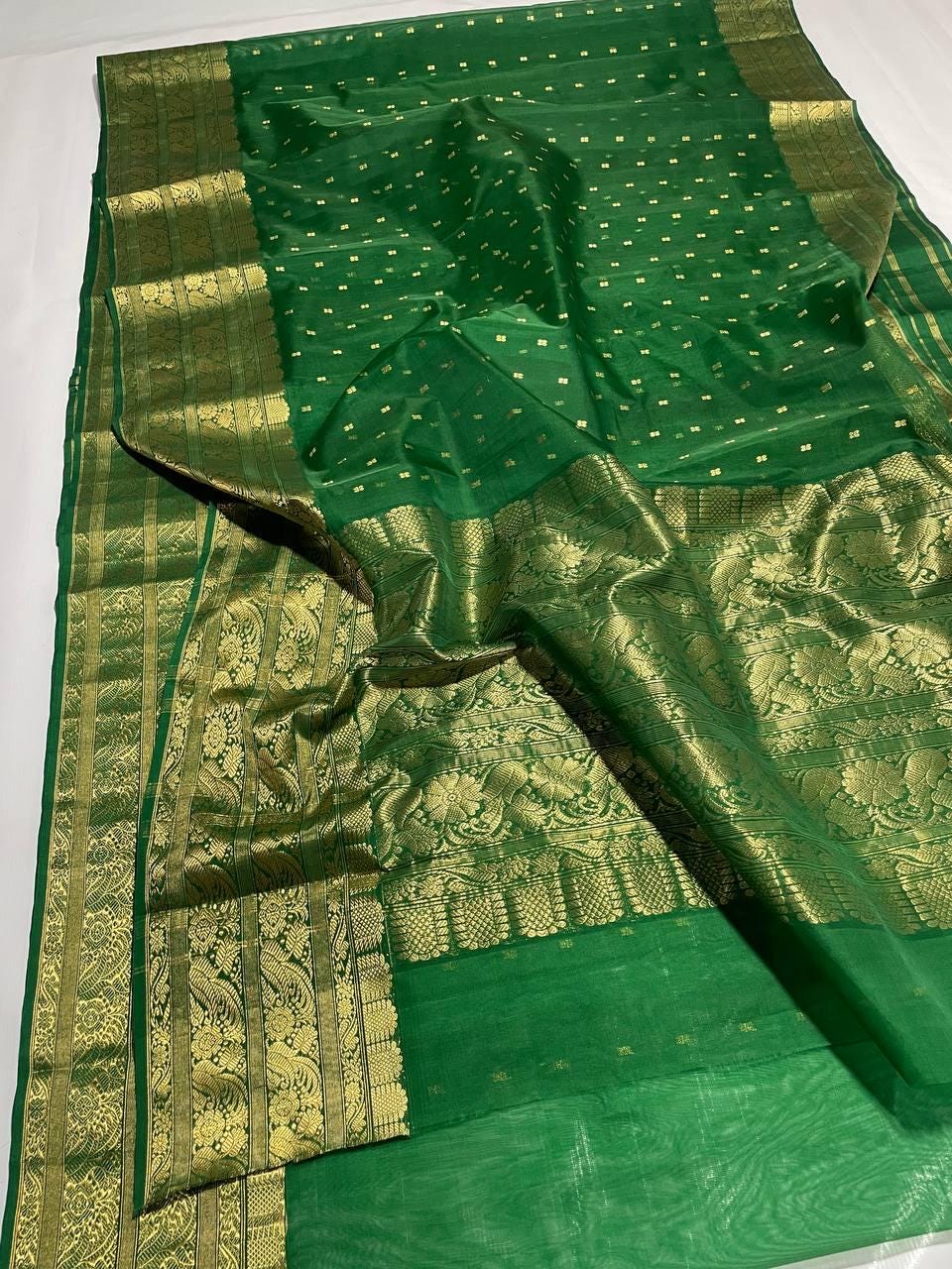 Pure Chanderi silk pattu / pure silk  saree soft silk handloom saree all over woven jall ask seller for availability