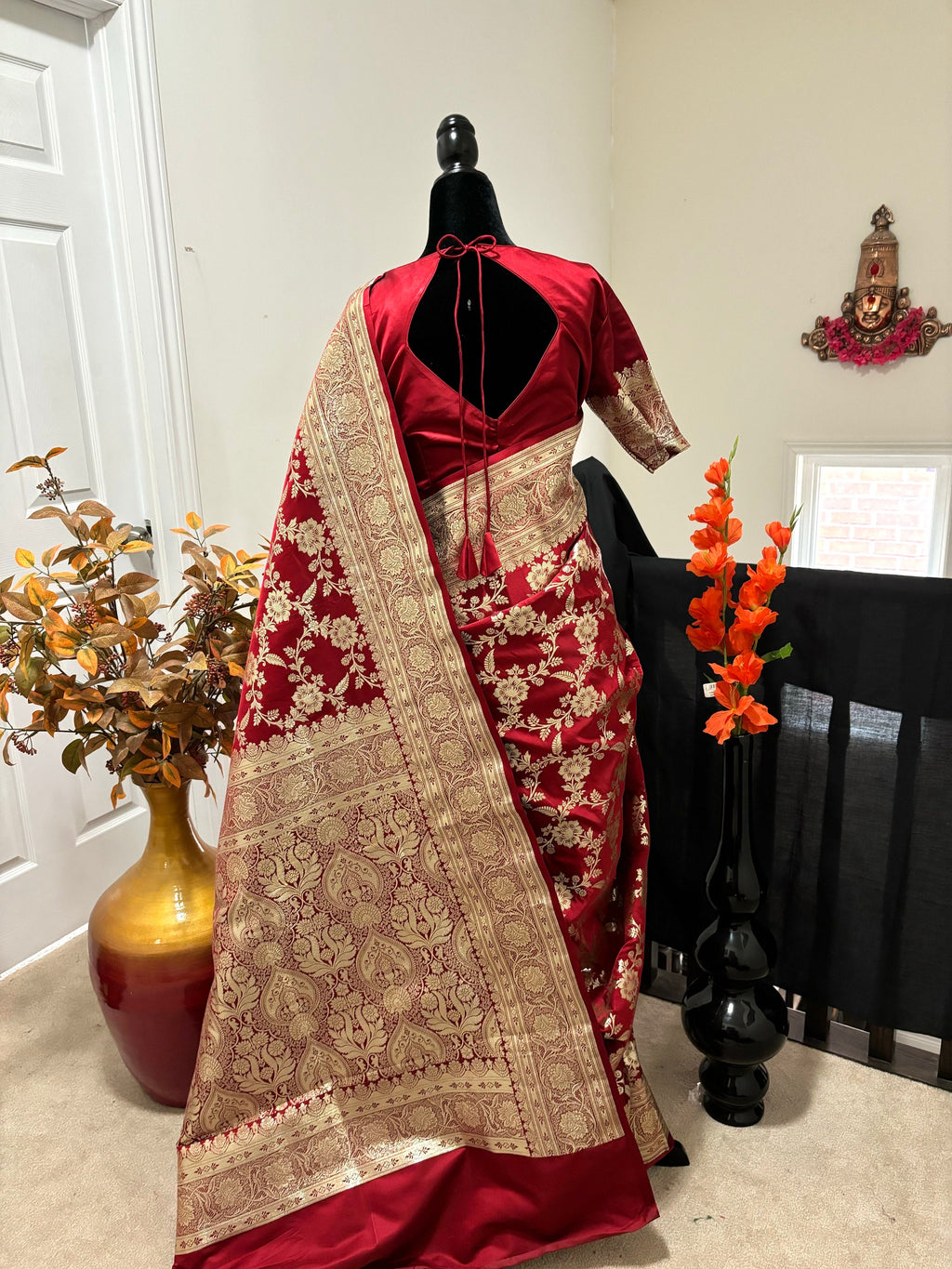 Banarsi handloom Kattan by Kattan pure silk wedding/Reception saree