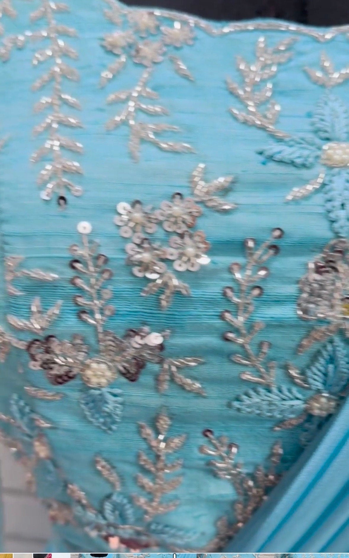 Bridal heavy embroidery work/georgette  lihanga dyeble fabric lihanga can be customize in colour and in any size