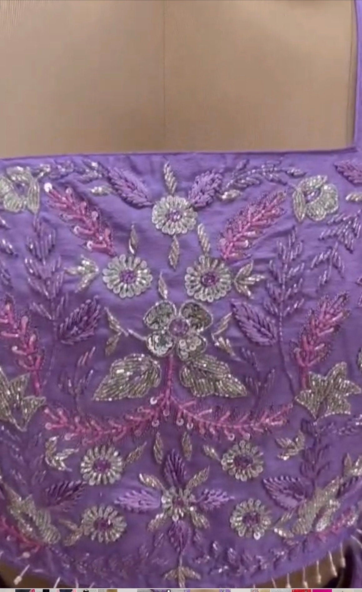 Bridal heavy embroidery work/ net lihanga dyeble fabric lihanga can be customize in colour and in any size