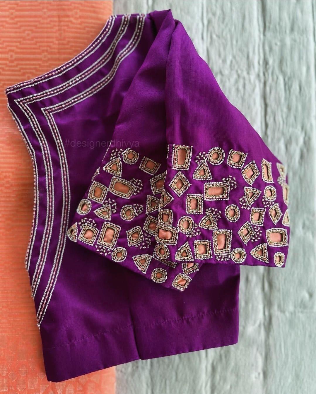 Made to order zardosi  Work maggam hand made   work Blouse ready to wear 32 -46 any color possible any size