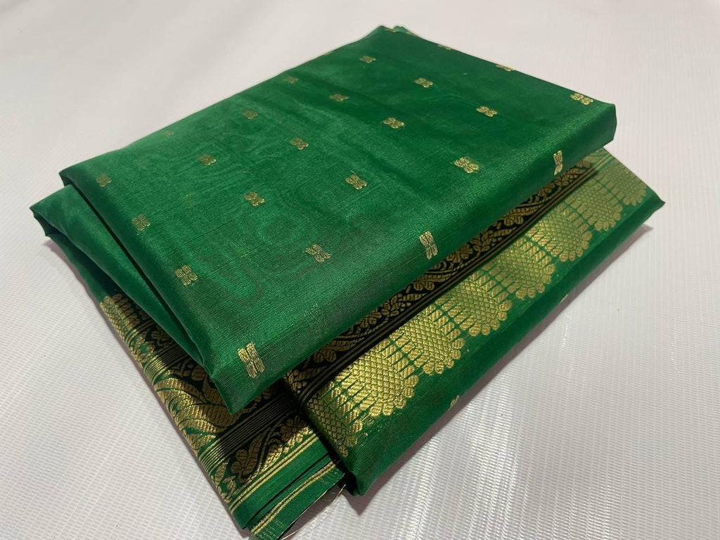 Pure Chanderi silk pattu / pure silk  saree soft silk handloom saree all over woven jall ask seller for availability