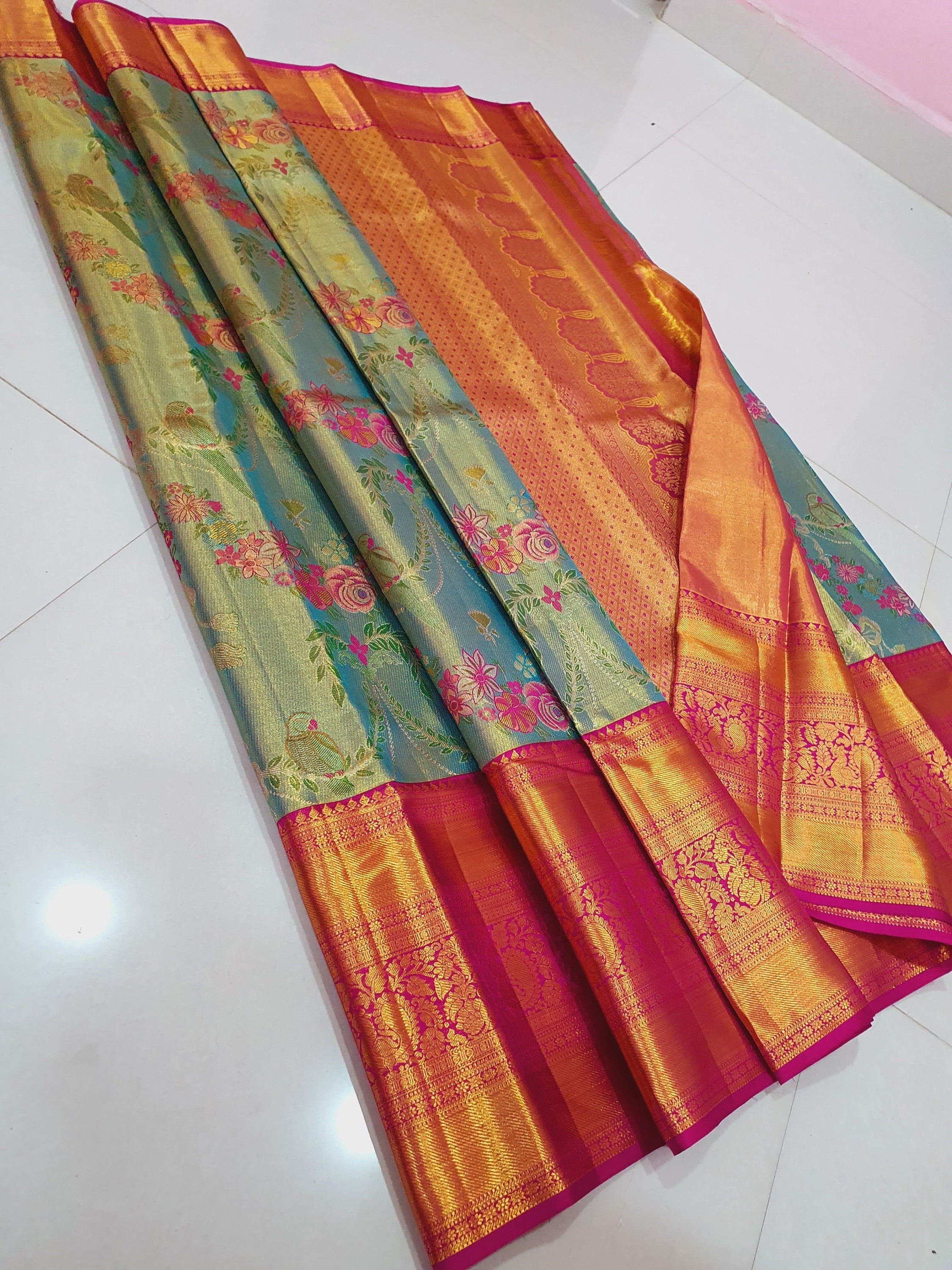 Pure Silk Bridal Kanjeevarm/Kanchipattu Sarees / ask seller for availability before placing this saree