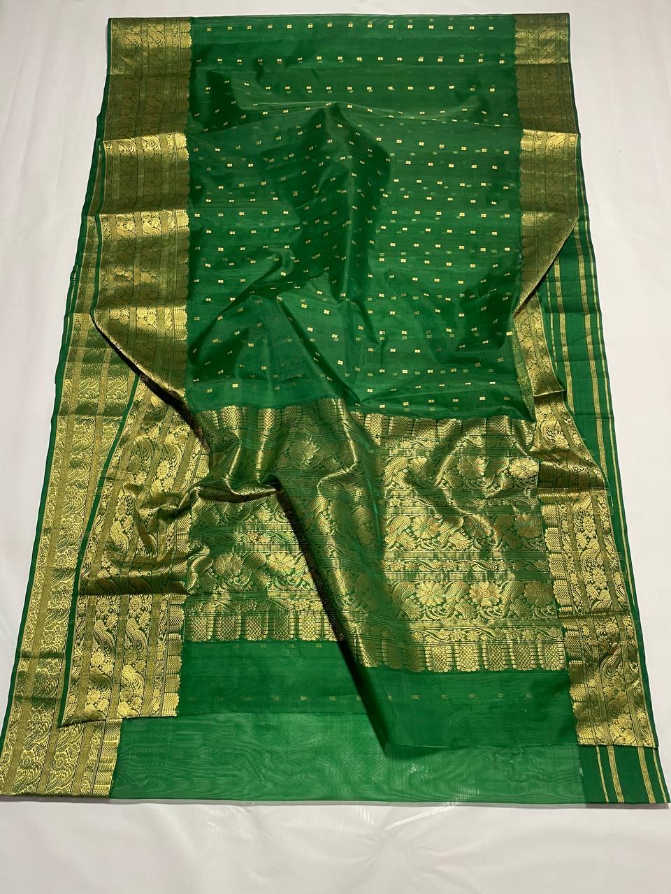 Pure Chanderi silk pattu / pure silk  saree soft silk handloom saree all over woven jall ask seller for availability