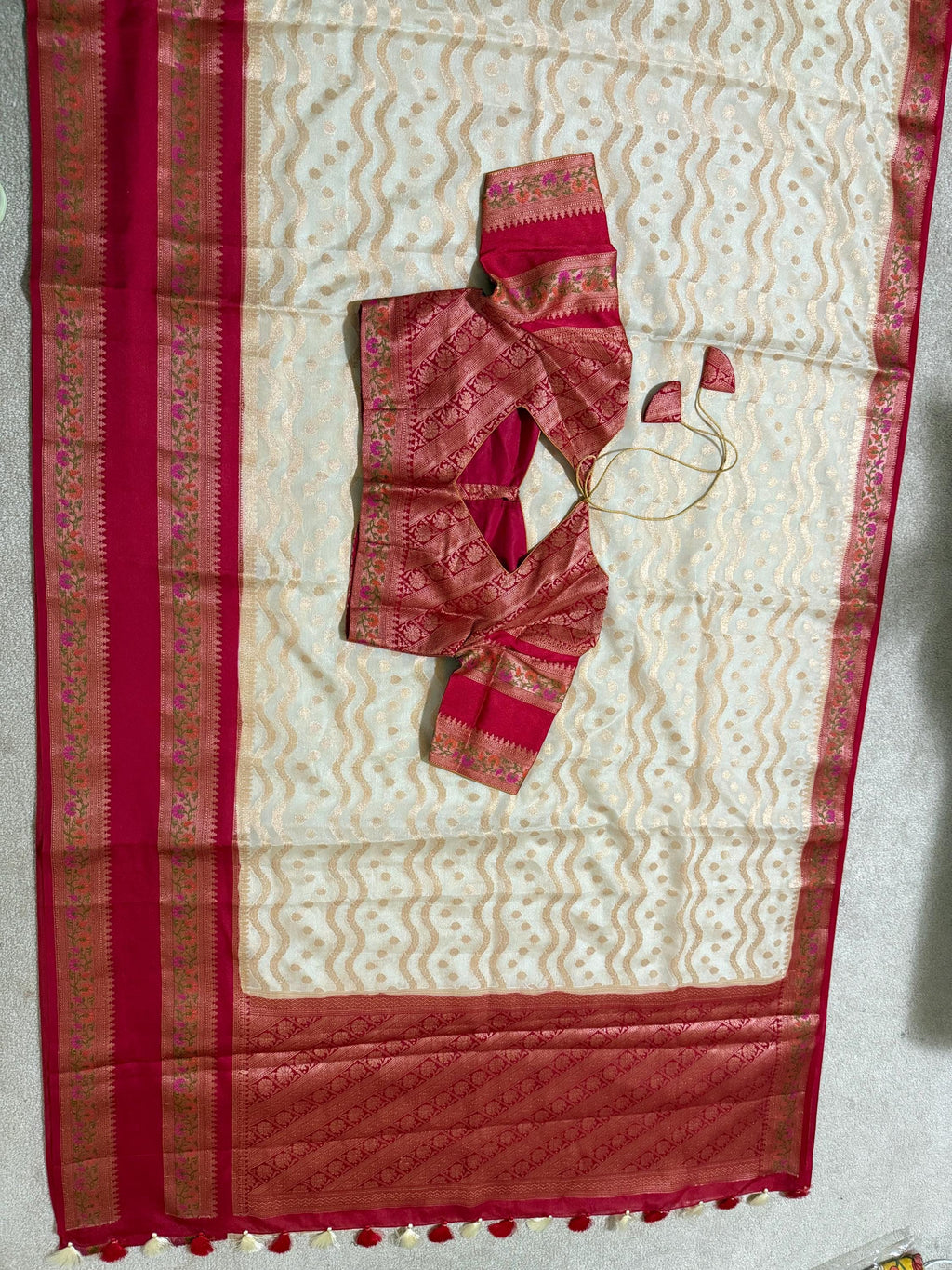 Beautiful mango silk fabrics are perfect for making elegant clothing and accessories.