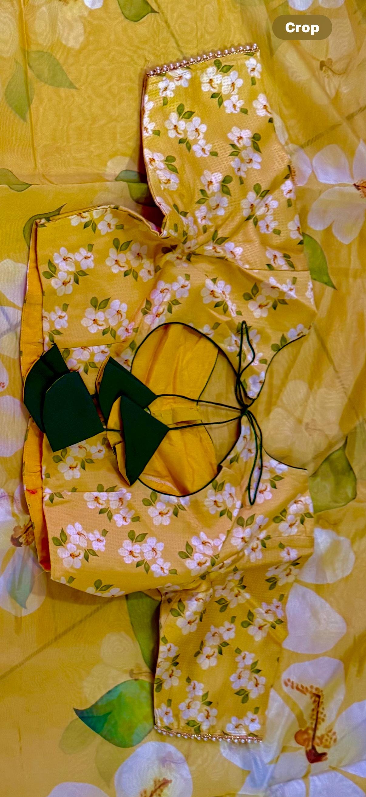 Pure Silk soft and fally Organza Saree