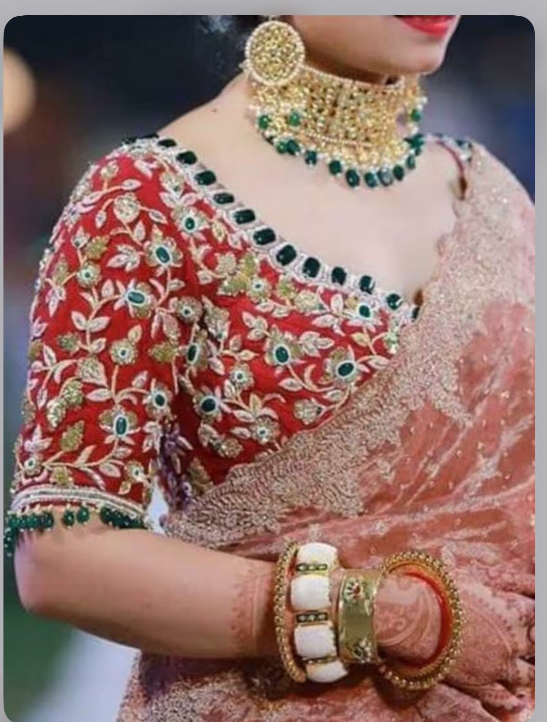 Stone studded Gold Work kardana n zardosi net hands  work Blouse ready to wear any color possible any size possible