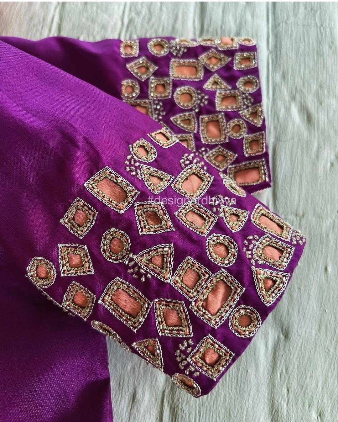 Made to order zardosi  Work maggam hand made   work Blouse ready to wear 32 -46 any color possible any size