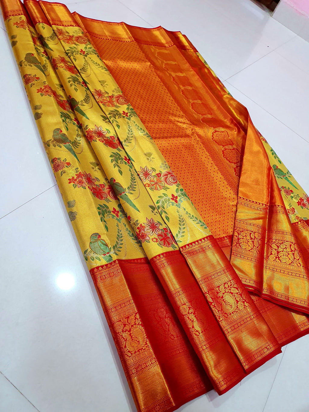 Pure Silk Bridal Kanjeevarm/Kanchipattu Sarees / ask seller for availability before placing this saree