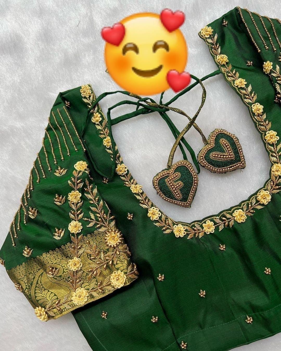 Made to order  Gold Work kardana n zardosi   handwork hand made work Blouse ready to wear any color possible any size possible fits 32-46