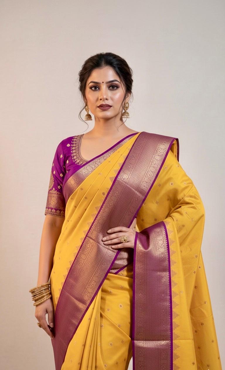 Gadwal Handloom pure silk sarees in rare colors and ready to wear blouse with embroidered blouse fits up to 32 -46 saree is ready fall pico