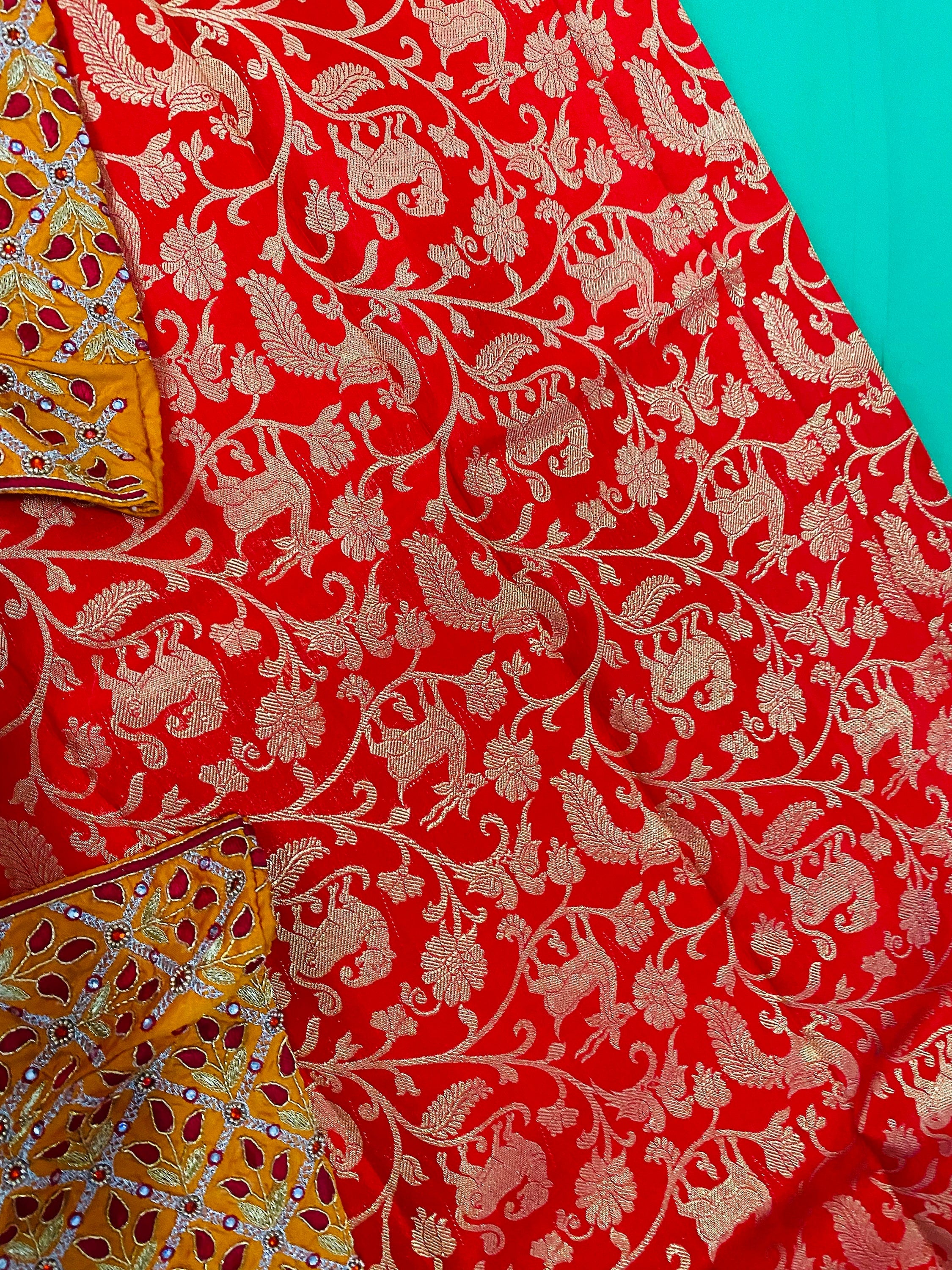 2 gram gold pure handloom  Silk Kanjeevarm/Kanchipattu Sarees; see description