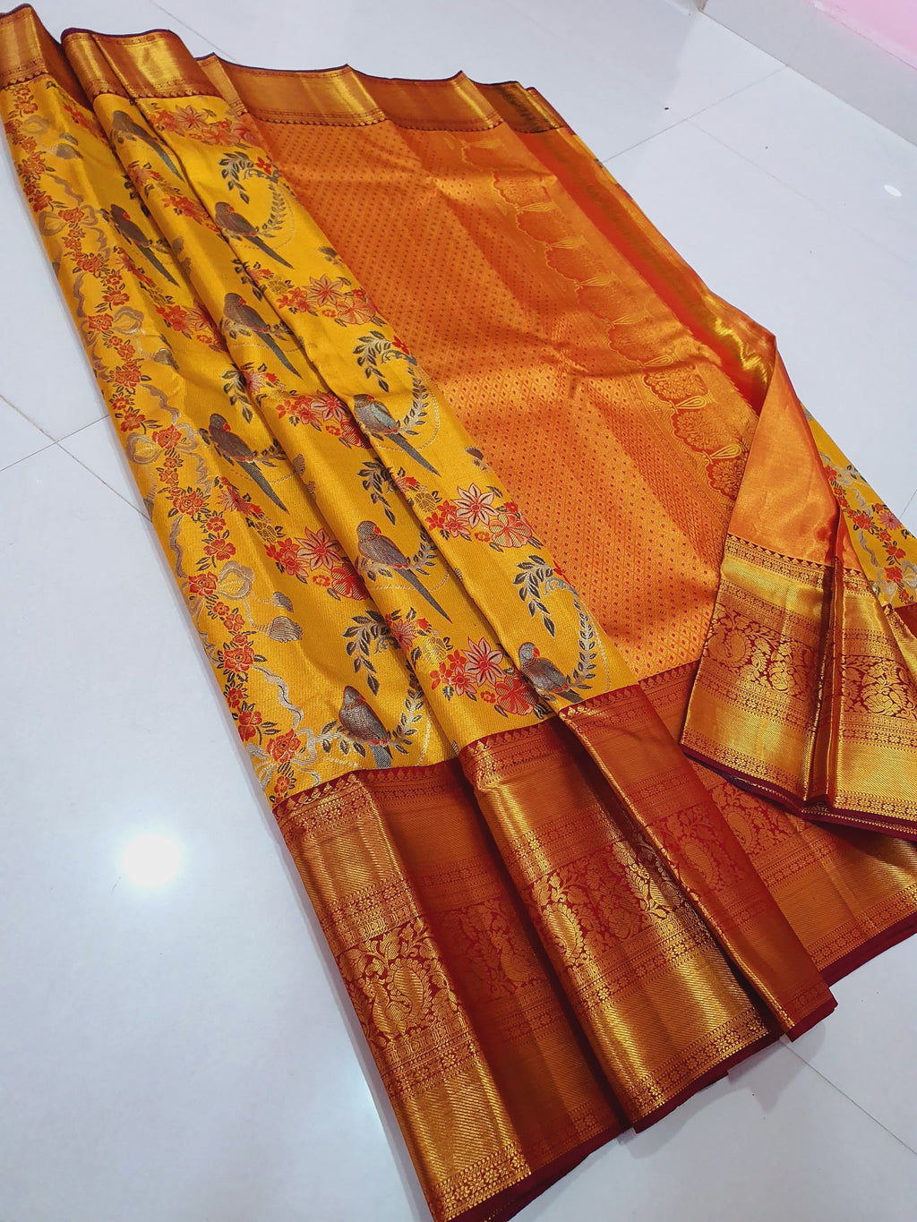 Pure Silk Bridal Kanjeevarm/Kanchipattu Sarees / ask seller for availability before placing this saree
