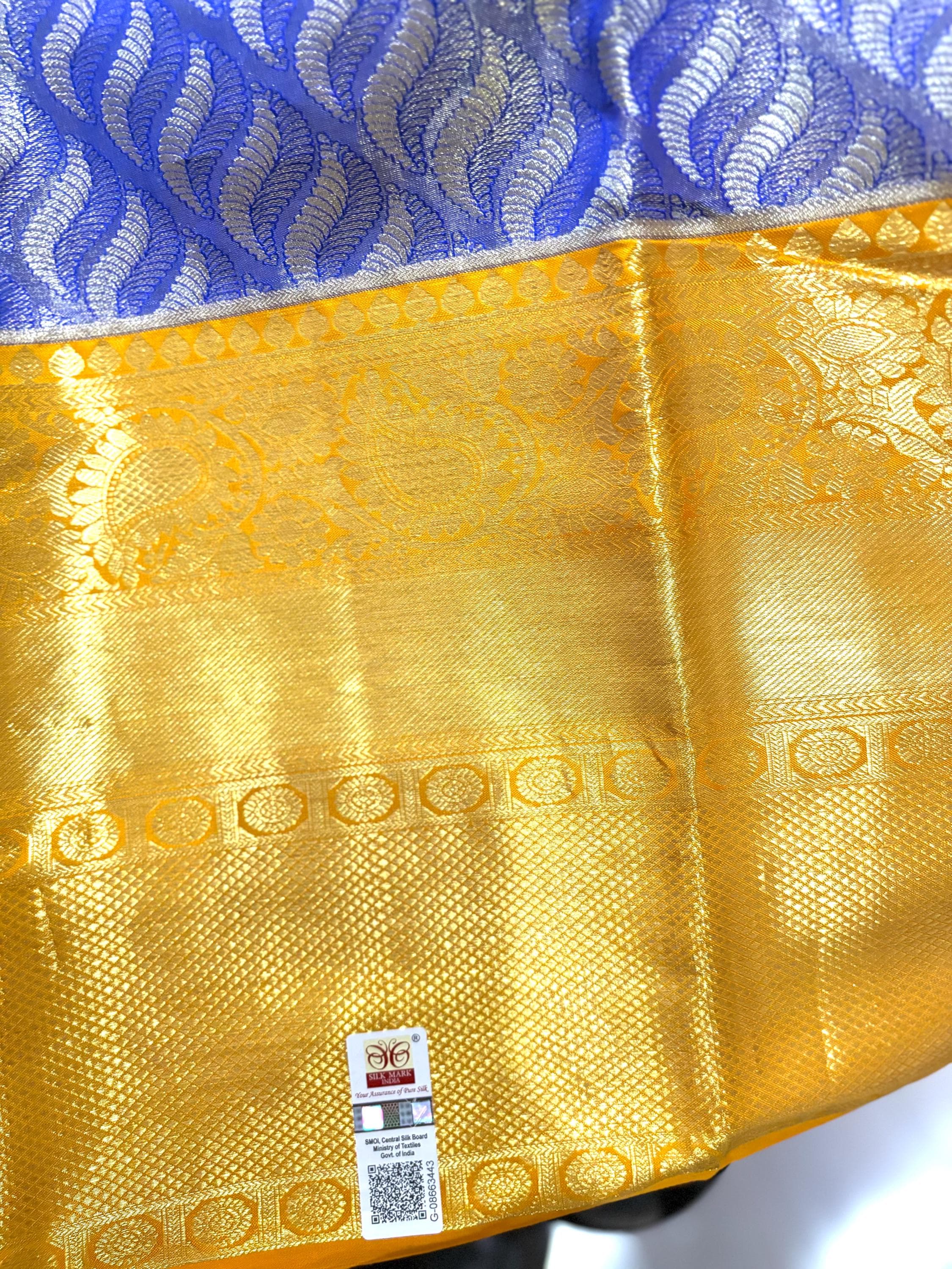Beautiful pestal pestal shade Bridal  2 gram gold pure handloom  Silk Kanjeevarm/Kanchipattu Saree ready to dispatch silk mark certified