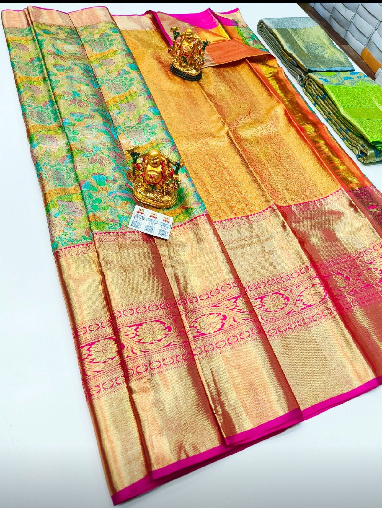 Pure Silk Kanjeevarm/Kanchipattu Sarees; see description ask seller before placing the order for availability