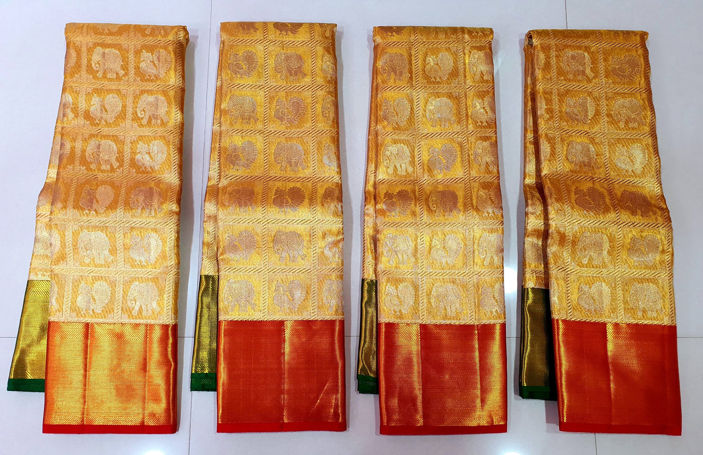 3 gram Pure Silk Kanjeevarm/Kanchipattu Sarees/ ask seller for availability before placing the order