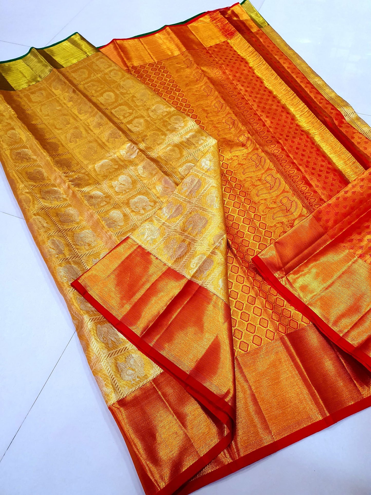 3 gram Pure Silk Kanjeevarm/Kanchipattu Sarees/ ask seller for availability before placing the order