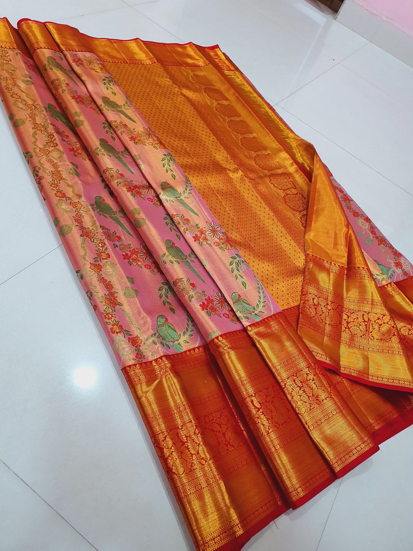 Pure Silk Bridal Kanjeevarm/Kanchipattu Sarees / ask seller for availability before placing this saree