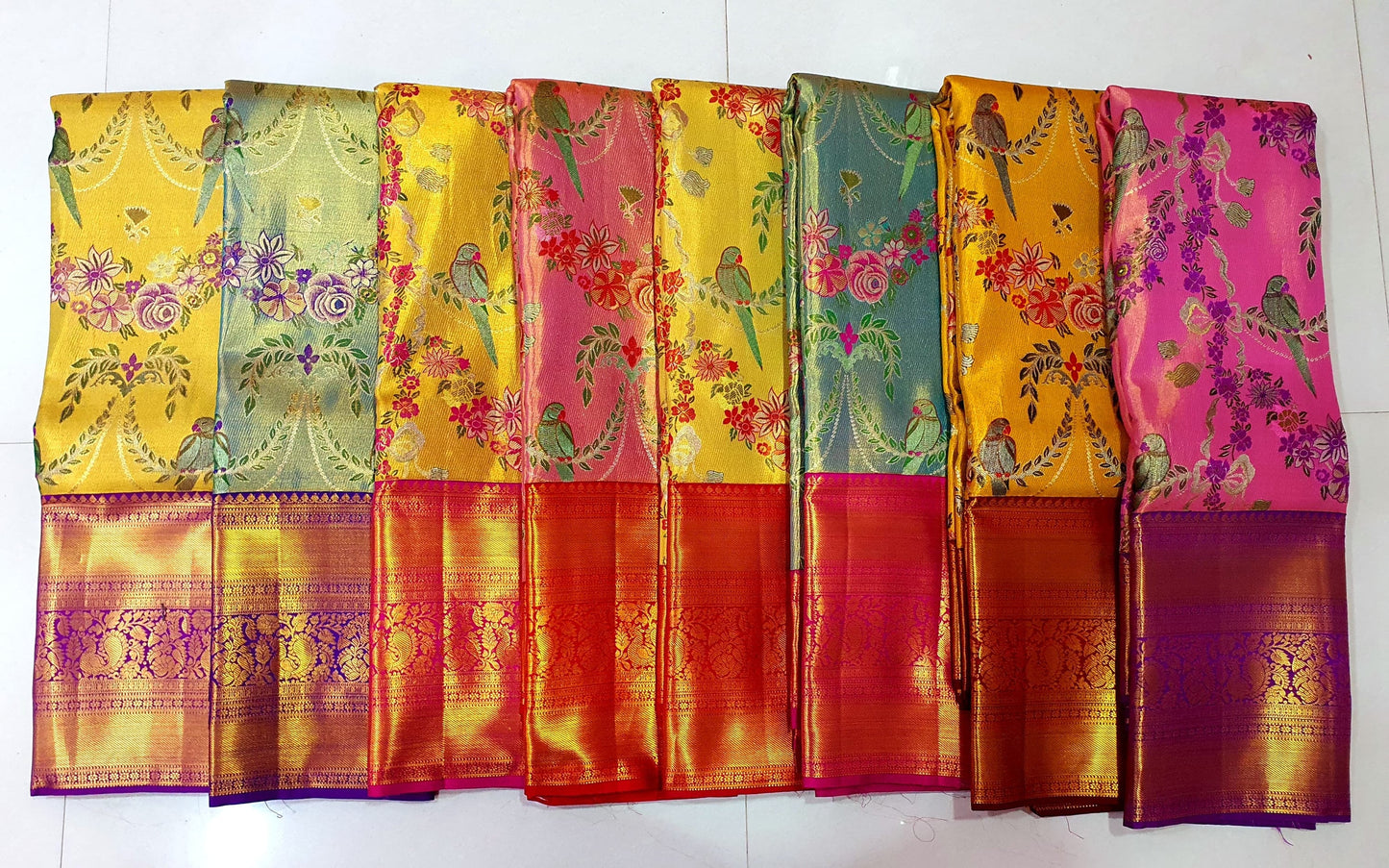 Pure Silk Bridal Kanjeevarm/Kanchipattu Sarees / ask seller for availability before placing this saree