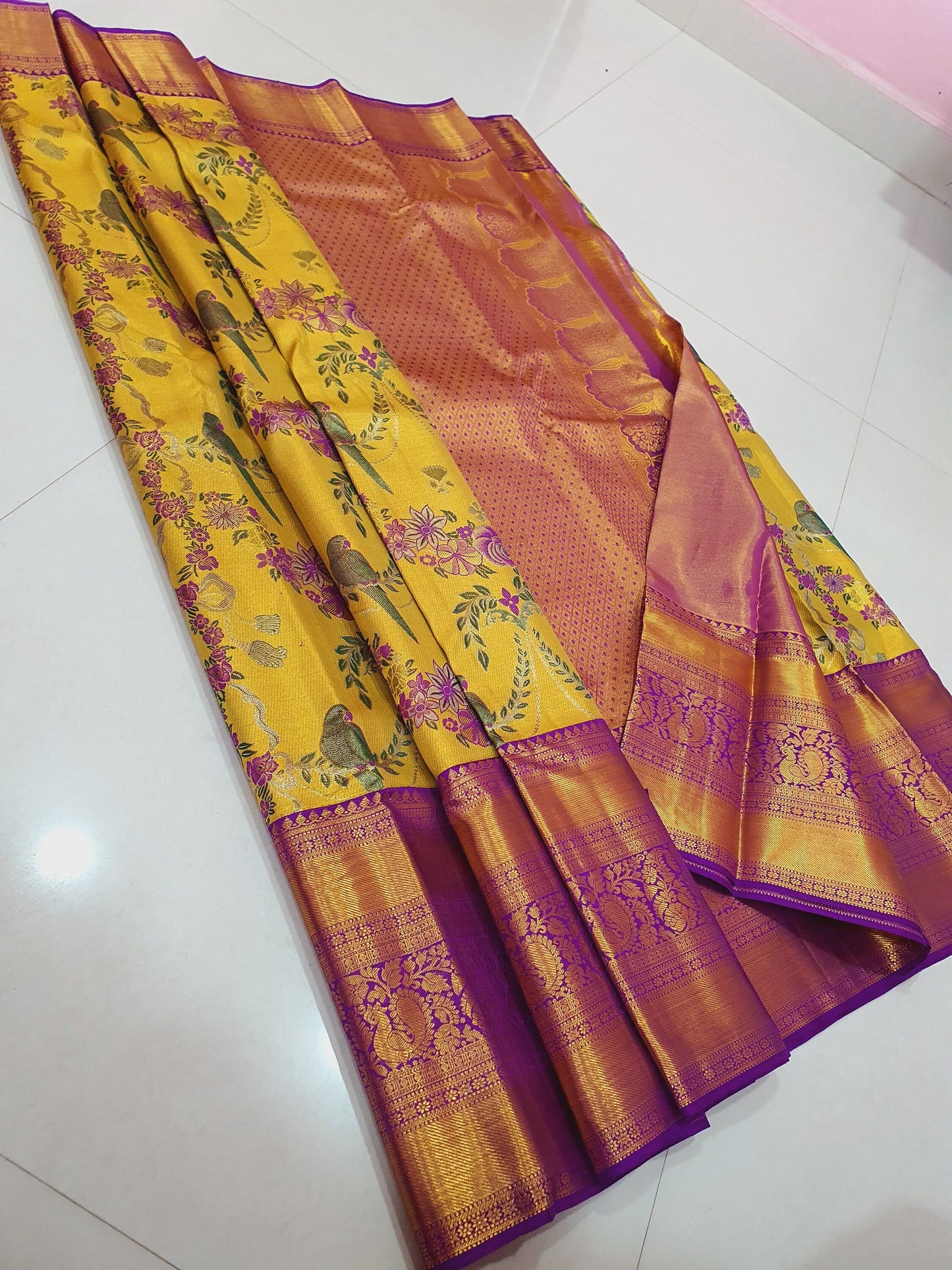 Pure Silk Bridal Kanjeevarm/Kanchipattu Sarees / ask seller for availability before placing this saree