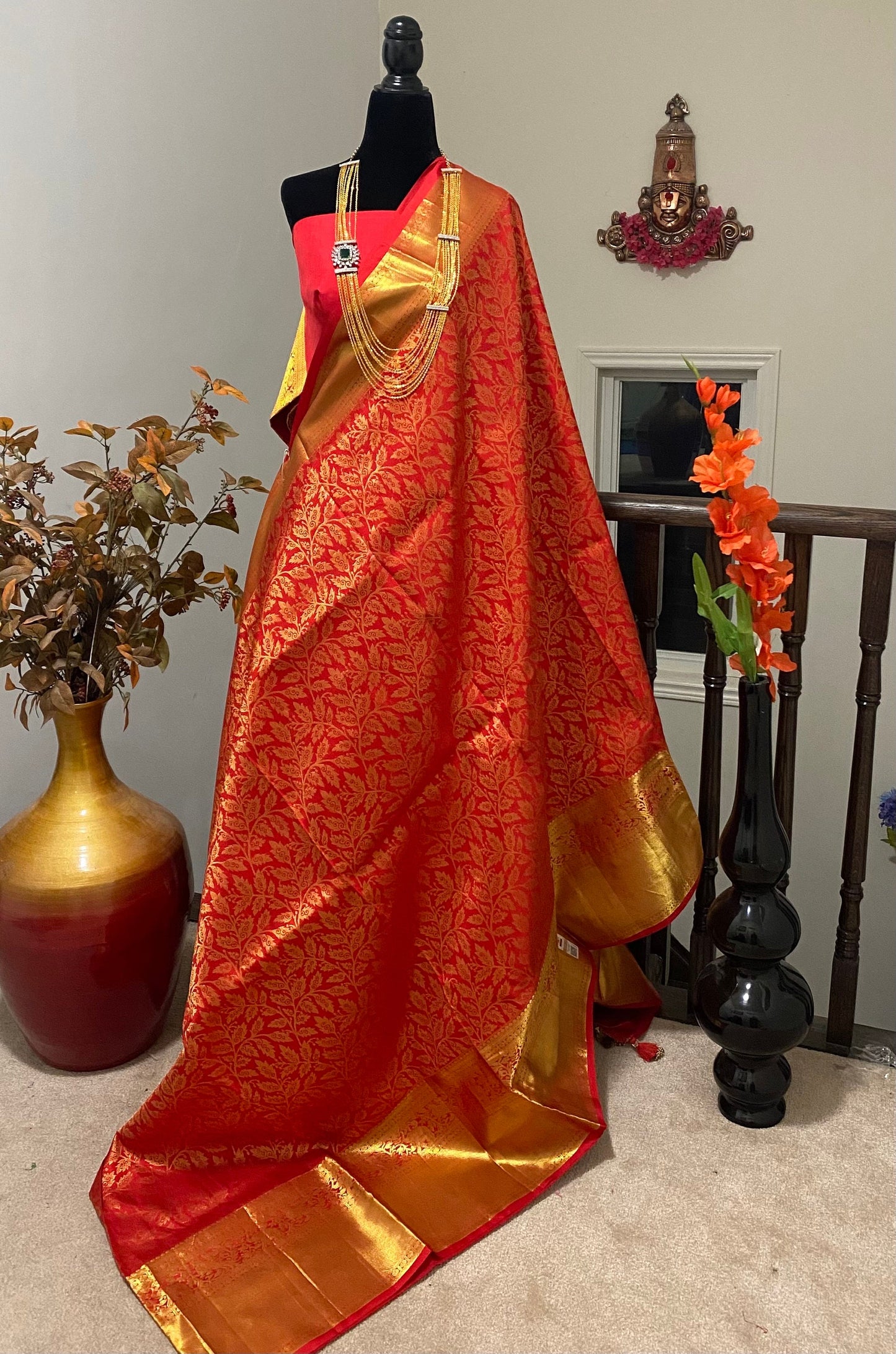 Bridal 2gramPure Silk Kanjeevarm/Kanchipattu Sarees; see description