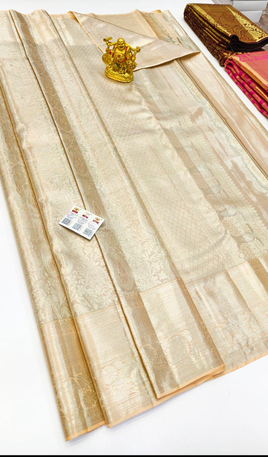 Handloom  pure Silk Kanjeevarm/Kanchipattu Sarees silk mark certified   / Ask seller before booking for availability