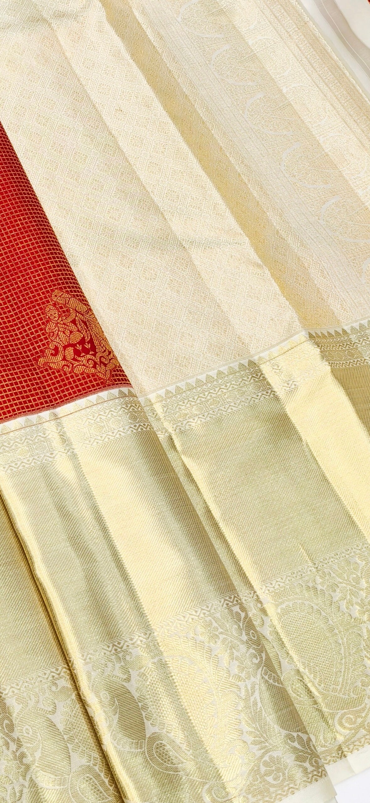 Bridal Exclusive 2 gram pure kanjeevaram / kanchipattu voira Voosi silk mark