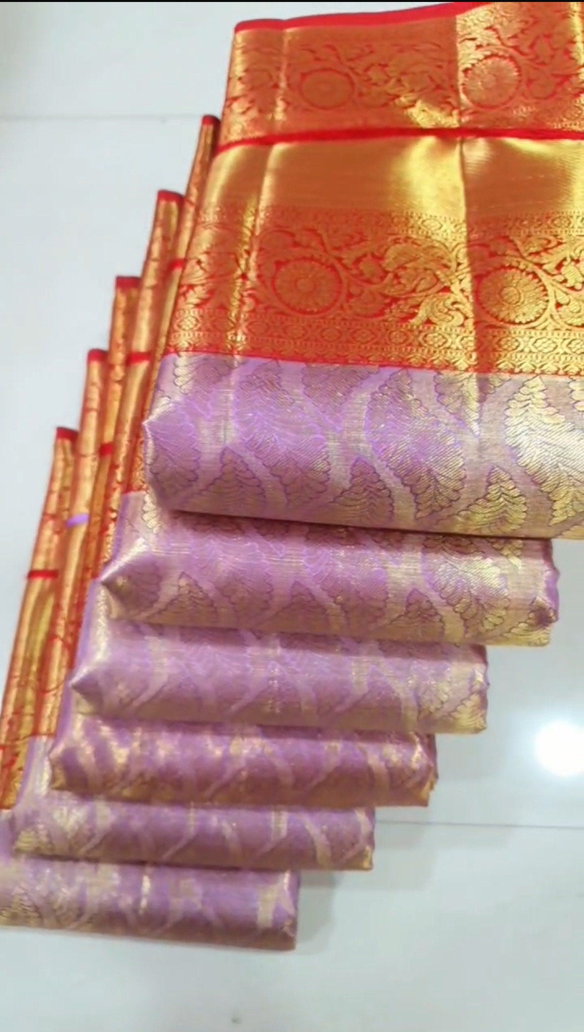 2 gram gold pure handloom  Silk Kanjeevarm/Kanchipattu Sarees; see description ask seller for the availability before placing the order