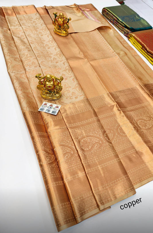 pure handloom  Silk Kanjeevarm/kanchi pattu silk mark certified Sarees;  ask seller for availability before booking shades avail